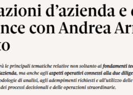 Laboratorio Valutazione di Azienda del Sole24Ore.